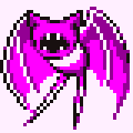 A magenta Zubat, not in-game